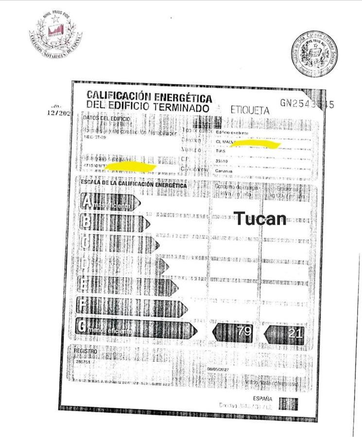Vivienda Vacacional El Tucan Tias Exterior photo